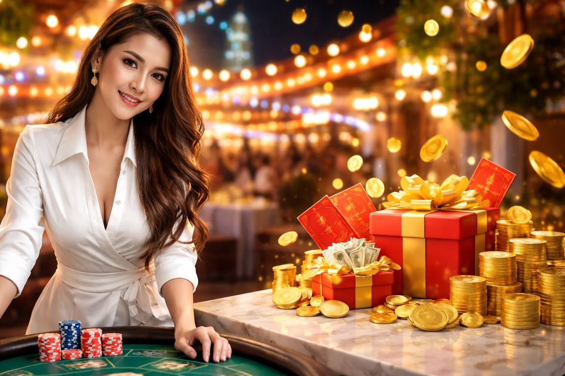 Baccarat Langsung dengan Penyiar Profesional